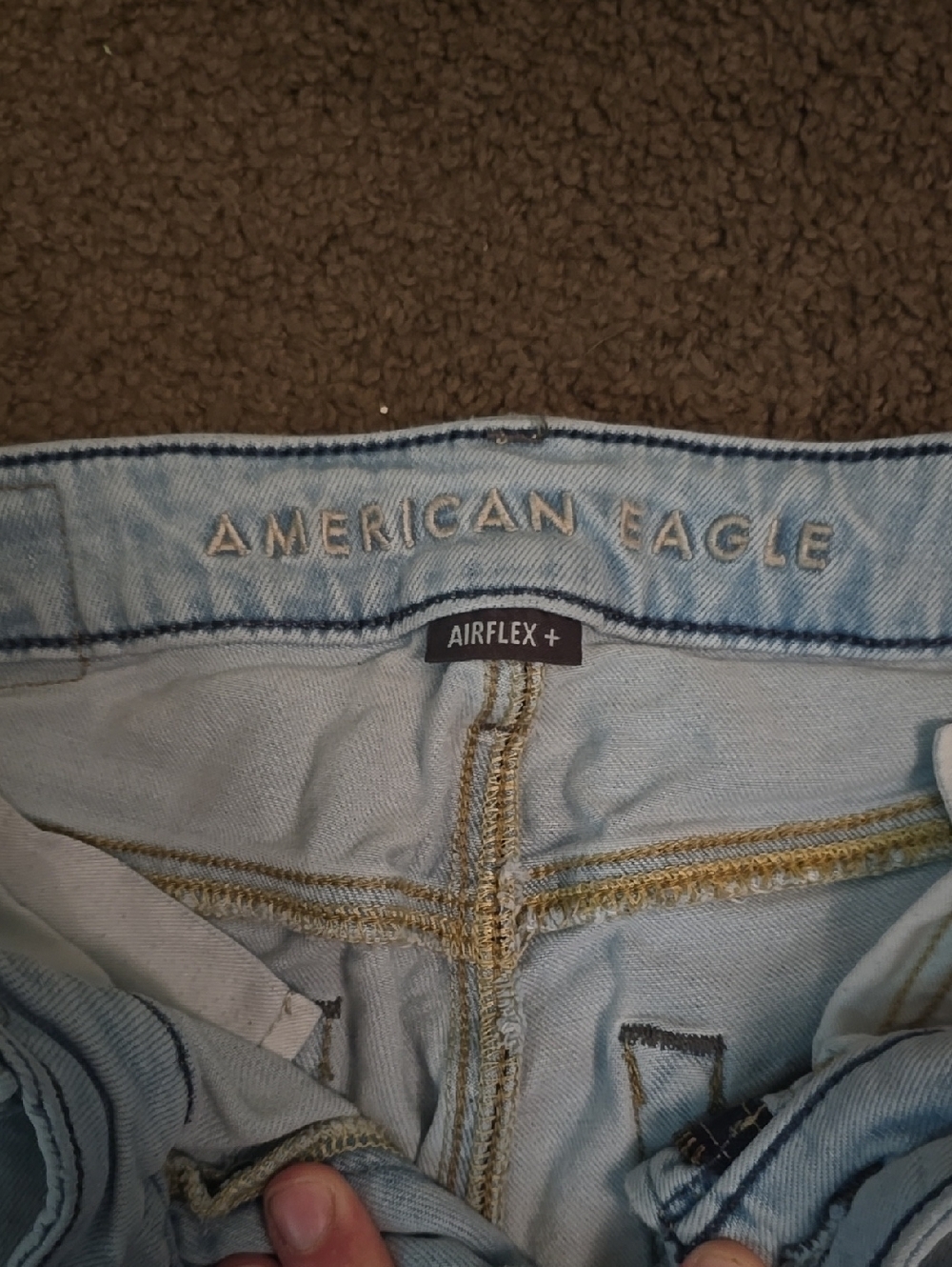 American Eagle Outfitters Light Wash Airflex+